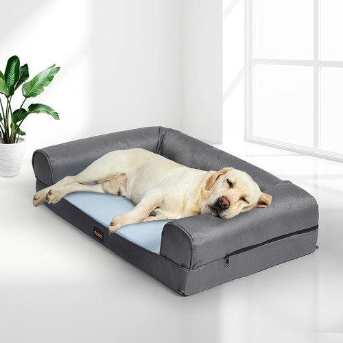 Grey Casper Cooling Pet Bed